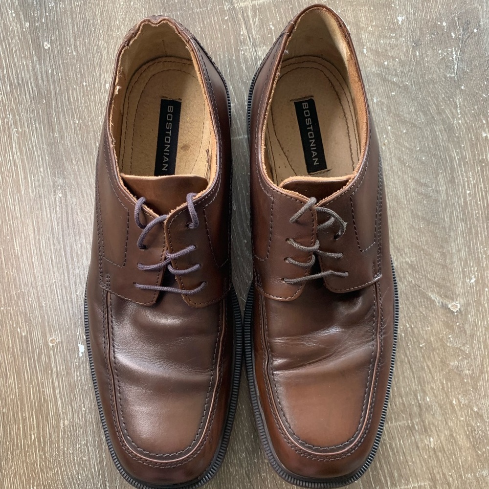 Bostonian mens brown dress shoe
